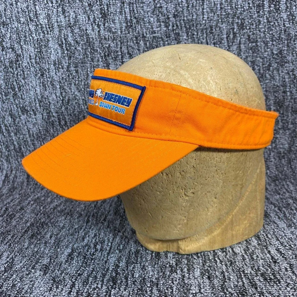 Kenny Chesney Sun Goes Down Tour‎ Mens OSFA Orange No Shoes Nation Visor Hat
